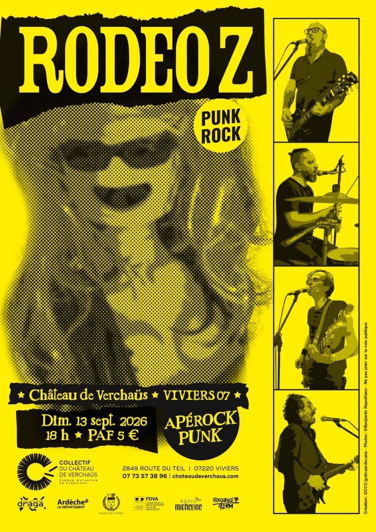 Aperock au Château de Verchaus - Concert Rodeo Z - Dimanche 13 septembre 2026